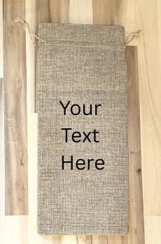 Bachelorette Gift, Custom Wine Bag, Wedding Day Gift, Mothers Day Gift, Custom Vinyl, Wine, White Elephant, Birthday, Burlap, Mom Gift