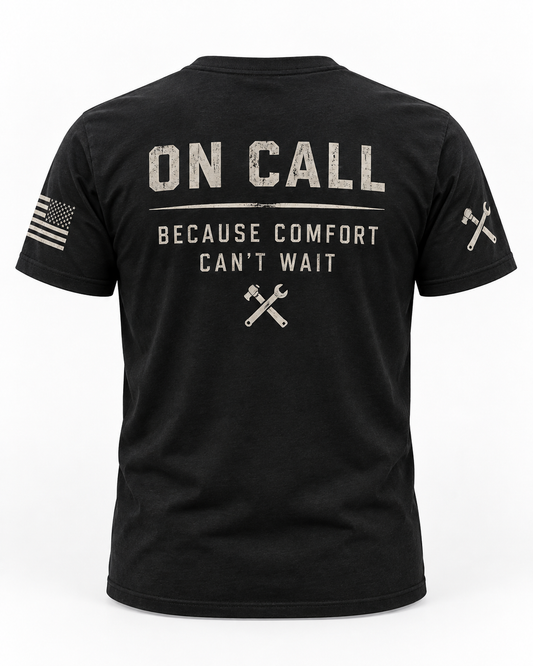 HVAC-On Call T-Shirt