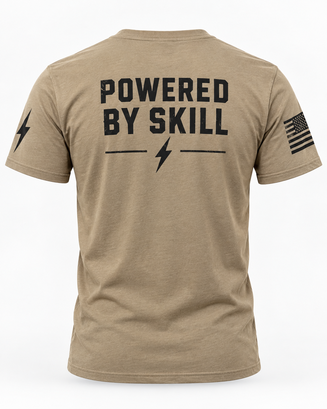 Electrician-Powered By Skill T-Shirt