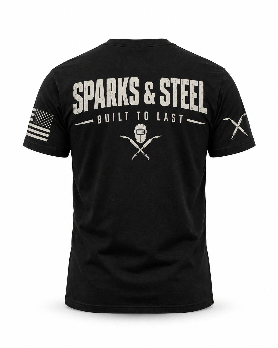 Welder-Sparks and Steel T-Shirt