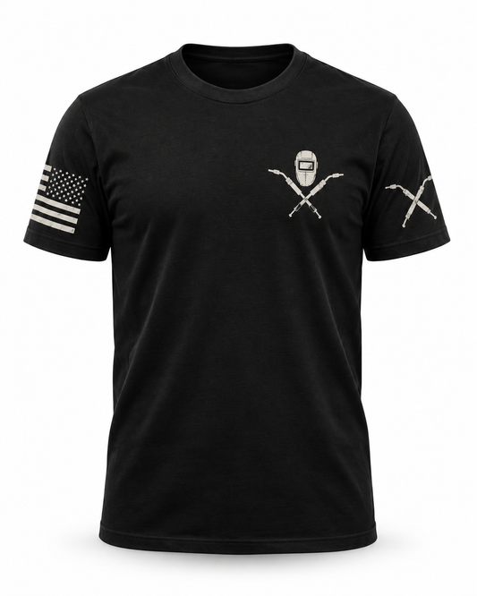 Welder-Sparks and Steel T-Shirt
